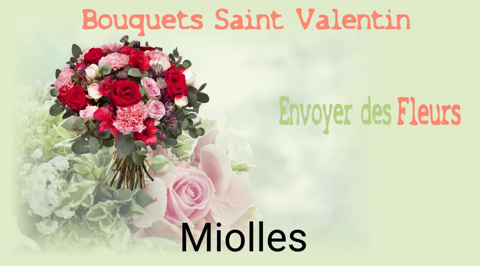 Roses de Saint-Valentin livrées à Miolles